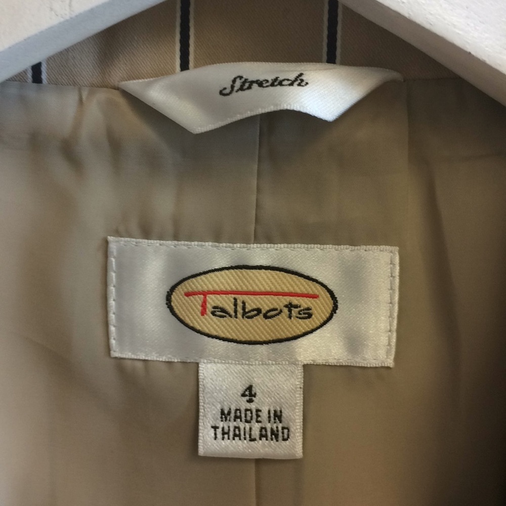 Talbots blazer size 4 - Picture 3 of 5